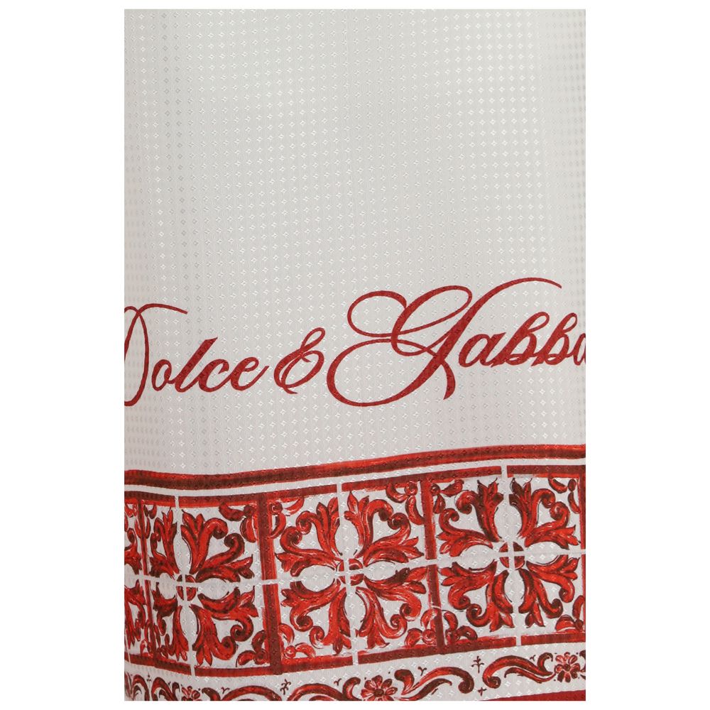 Dolce & Gabbana Bermudashorts i flerfärgat siden