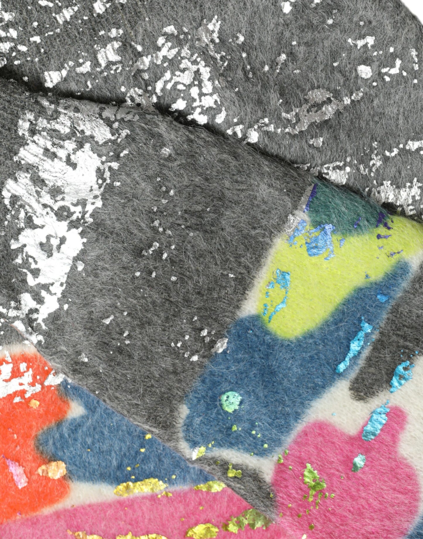 Dolce & Gabbana Flerfärgad Mohair Polotröja