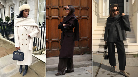Scarf Coats & The Return of Statement Outerwear for Autumn/Winter 2025