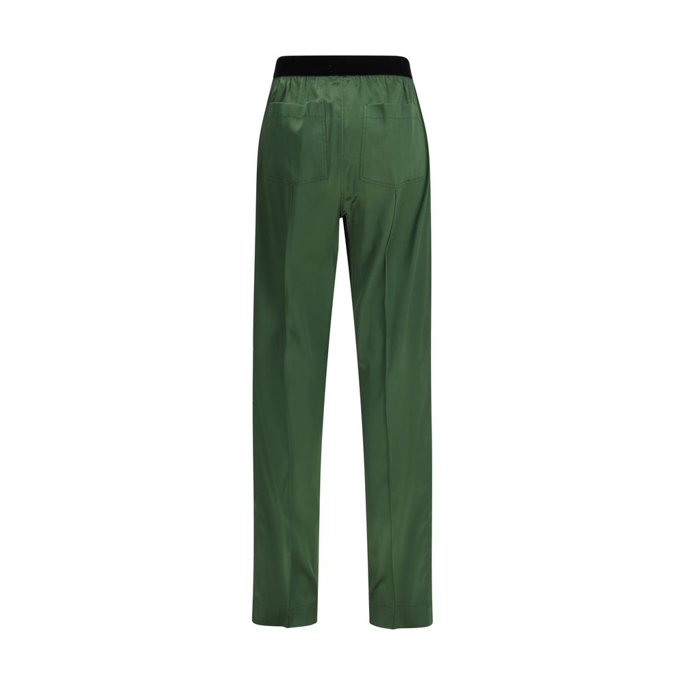 Tom Ford Bicolor Silk Casual Pants
