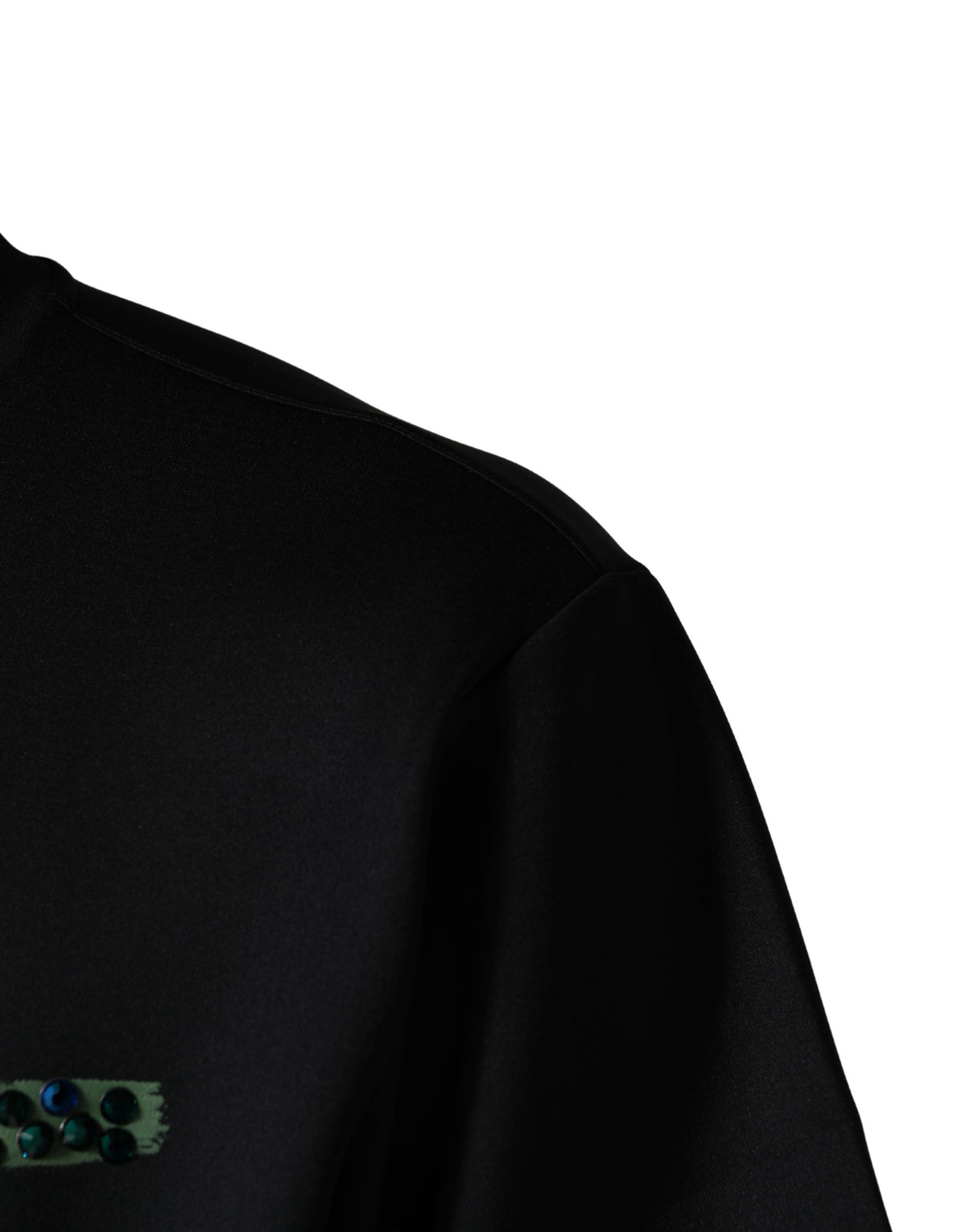 Dolce & Gabbana svart "Have Fun"-dekorerad t-shirt med rund halsringning
