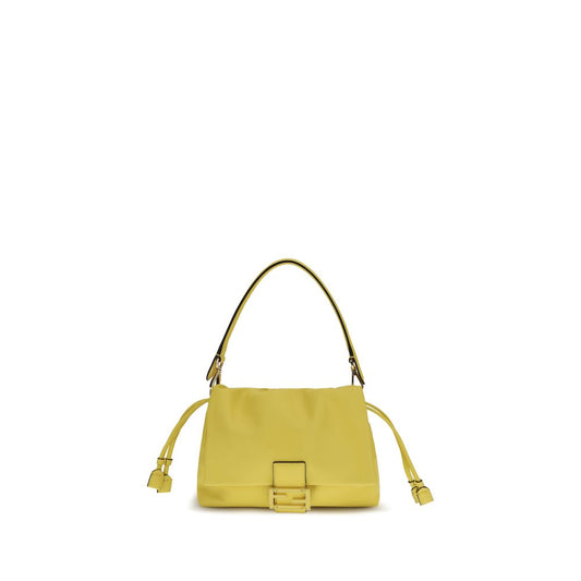Fendi Bicolor Calf Leather Bos Taurus Shoulder Bag