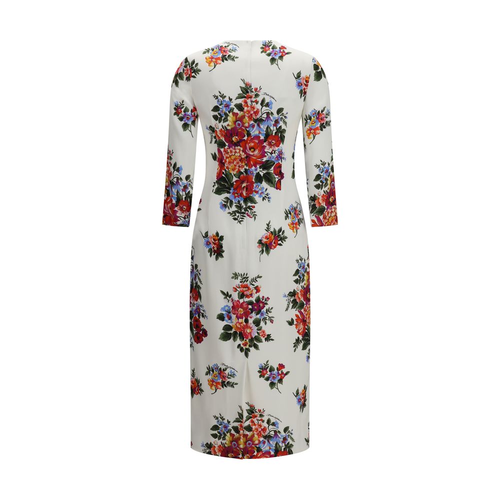 Dolce & Gabbana Multicolor Polyester Casual Dress