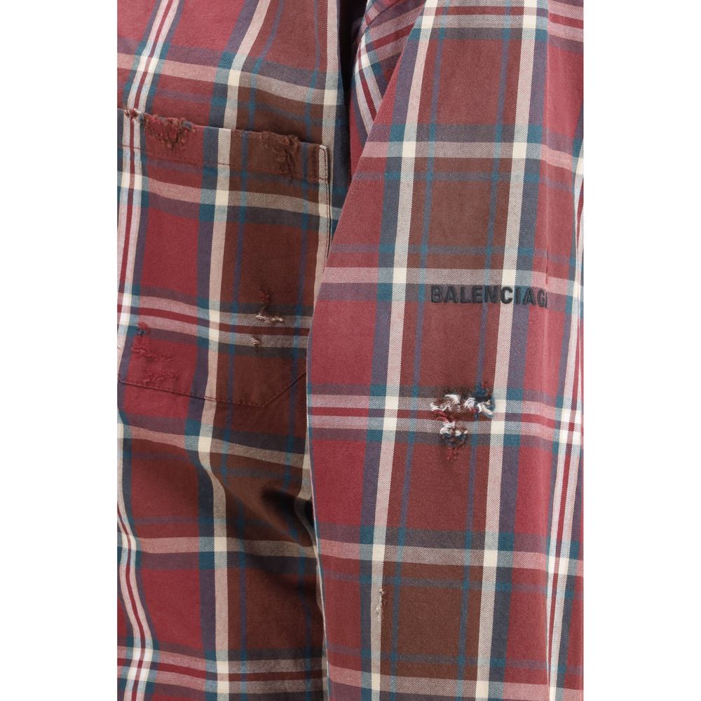 Balenciaga Multicolor Polyester Pattern Shirt