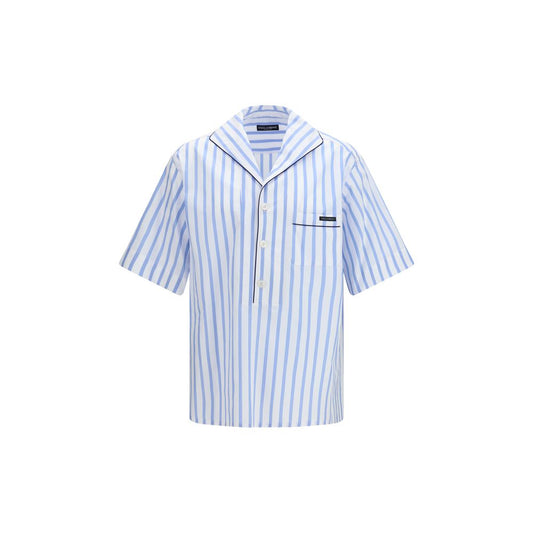 Dolce & Gabbana Multicolor Cotton Pattern Shirt