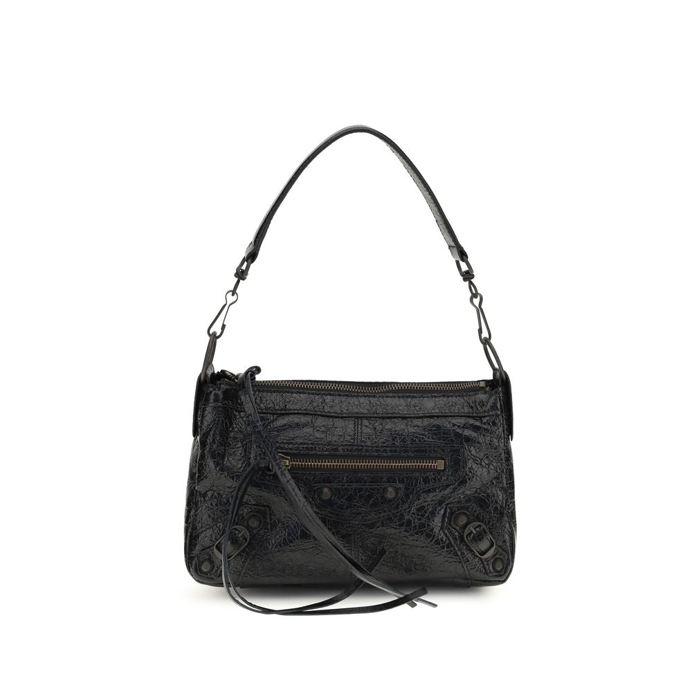 Balenciaga Black Lamb Ovis Aries Aries Handbag