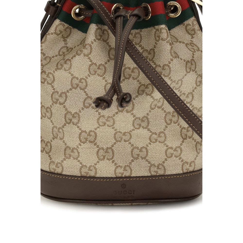Gucci Beige Fabric Backet Bag