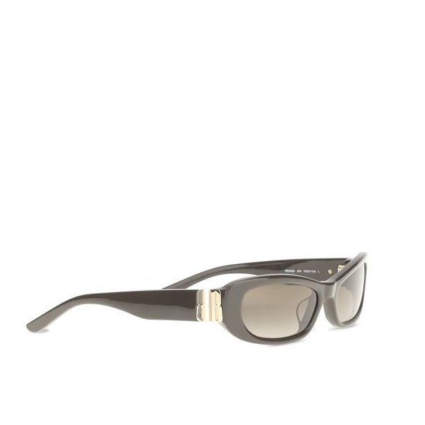 Balenciaga Brown Acetate Sunglasses