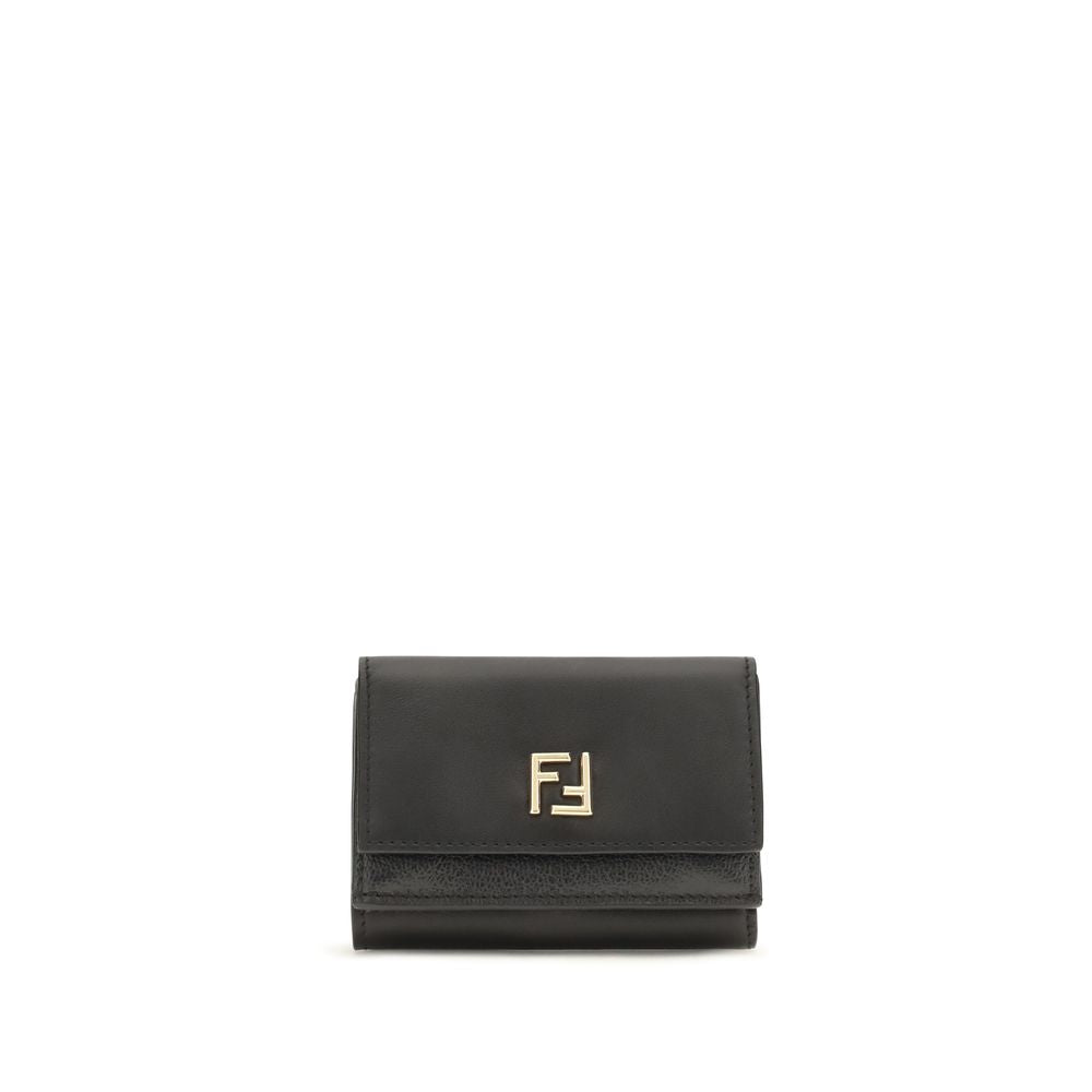 Fendi Plånbok i svart kalvskinn från Bos Taurus