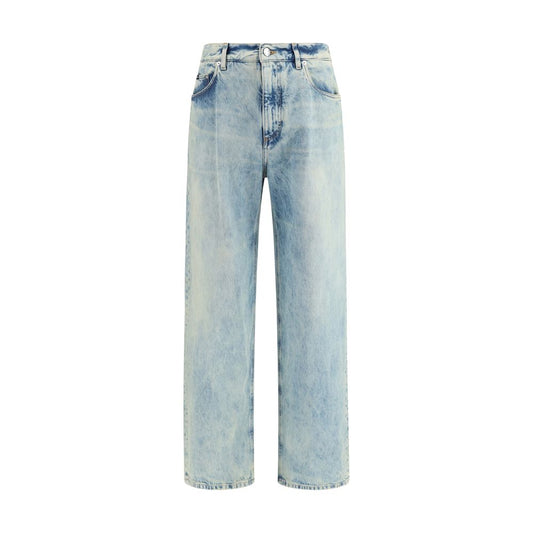 Dolce & Gabbana Blå Jeans i Avslappnad Passform av Bomull