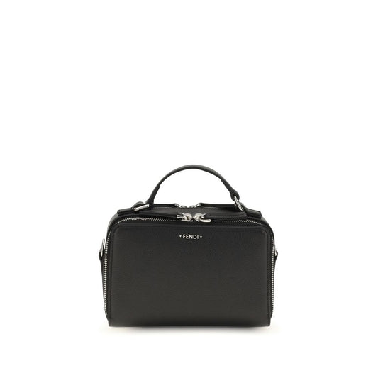 Fendi Black Calf Leather Handbag