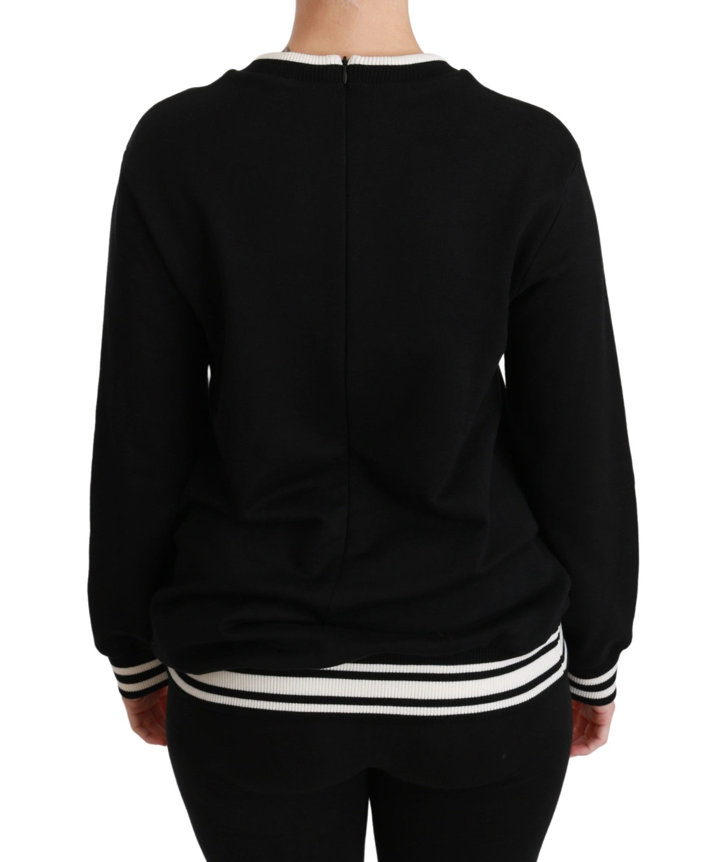 Dolce &amp; Gabbana Svart Rinascimento #DGmillennials tröja