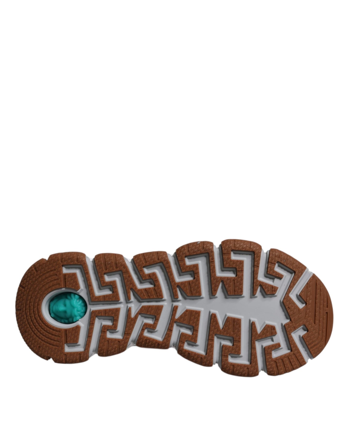 Versace Vita Trigreca Barocco Mönstrade Låga Sneakers Skor