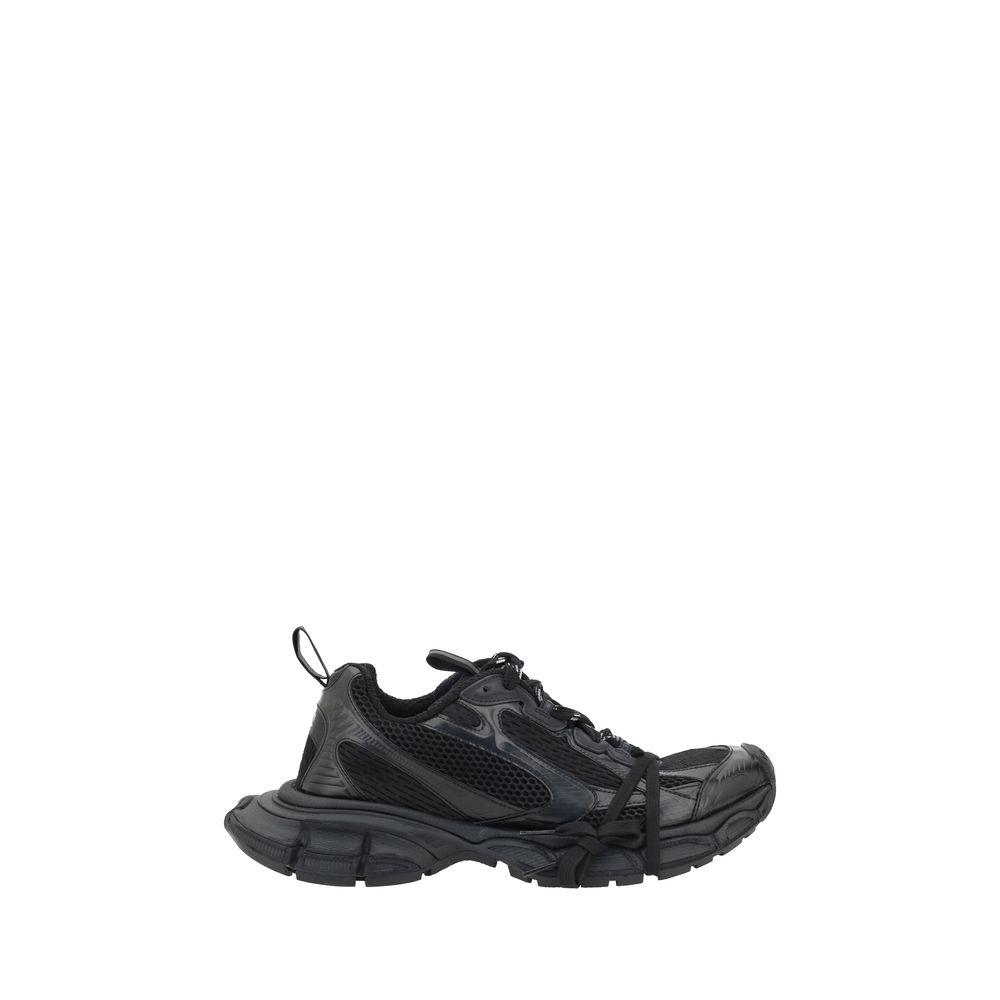 Balenciaga Black Polyethylene Athletic Sneakers
