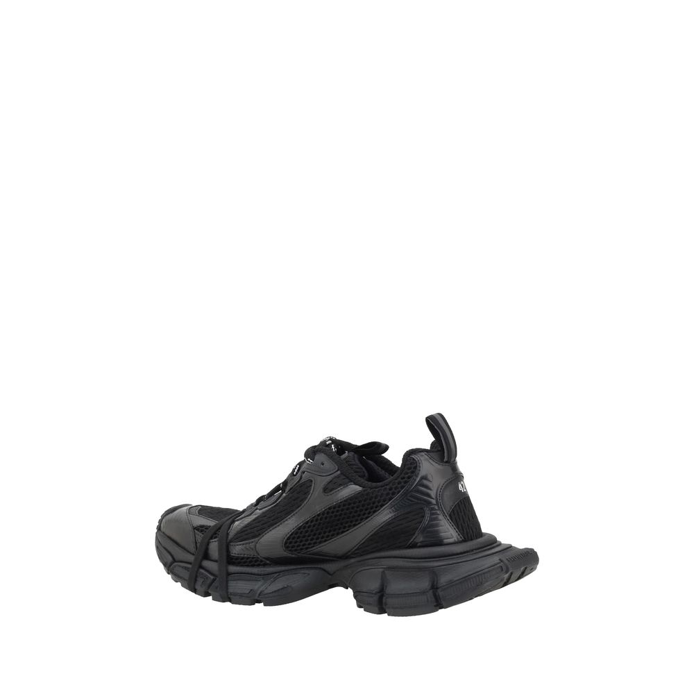 Balenciaga Black Polyethylene Athletic Sneakers