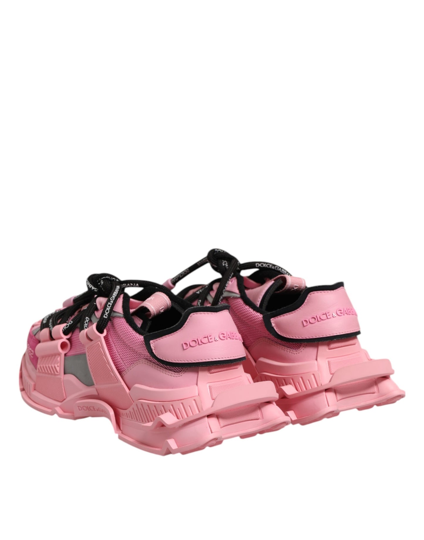 Dolce &amp; Gabbana Rosa Låga Sneakers Damskor