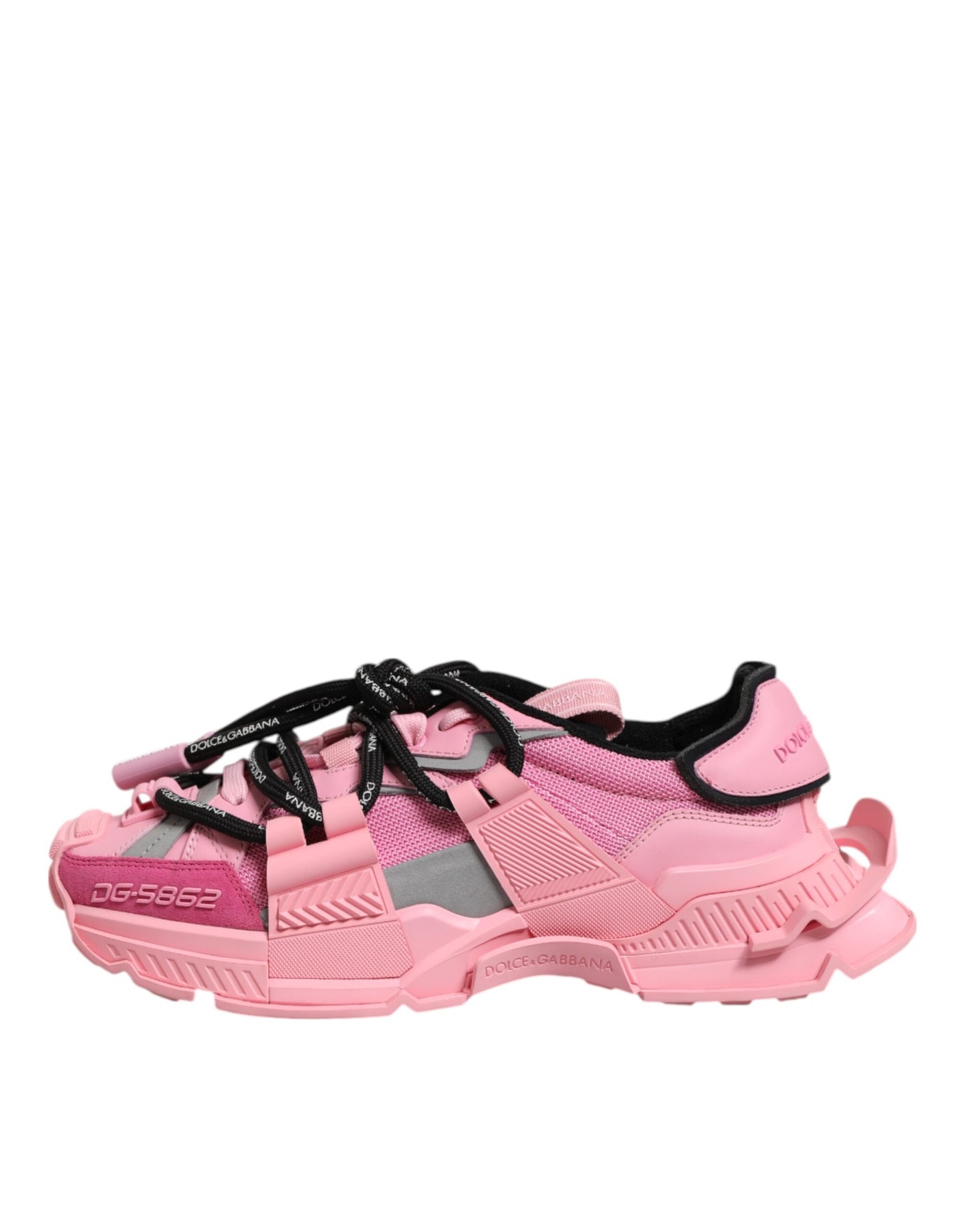 Dolce &amp; Gabbana Rosa Låga Sneakers Damskor