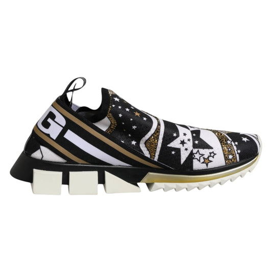 Dolce & Gabbana Multicolor Sorrento Low Top Sneakers Shoes
