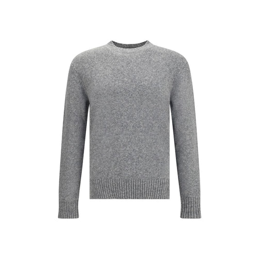 Dolce & Gabbana Gray Fleece Wool Sweatshirt